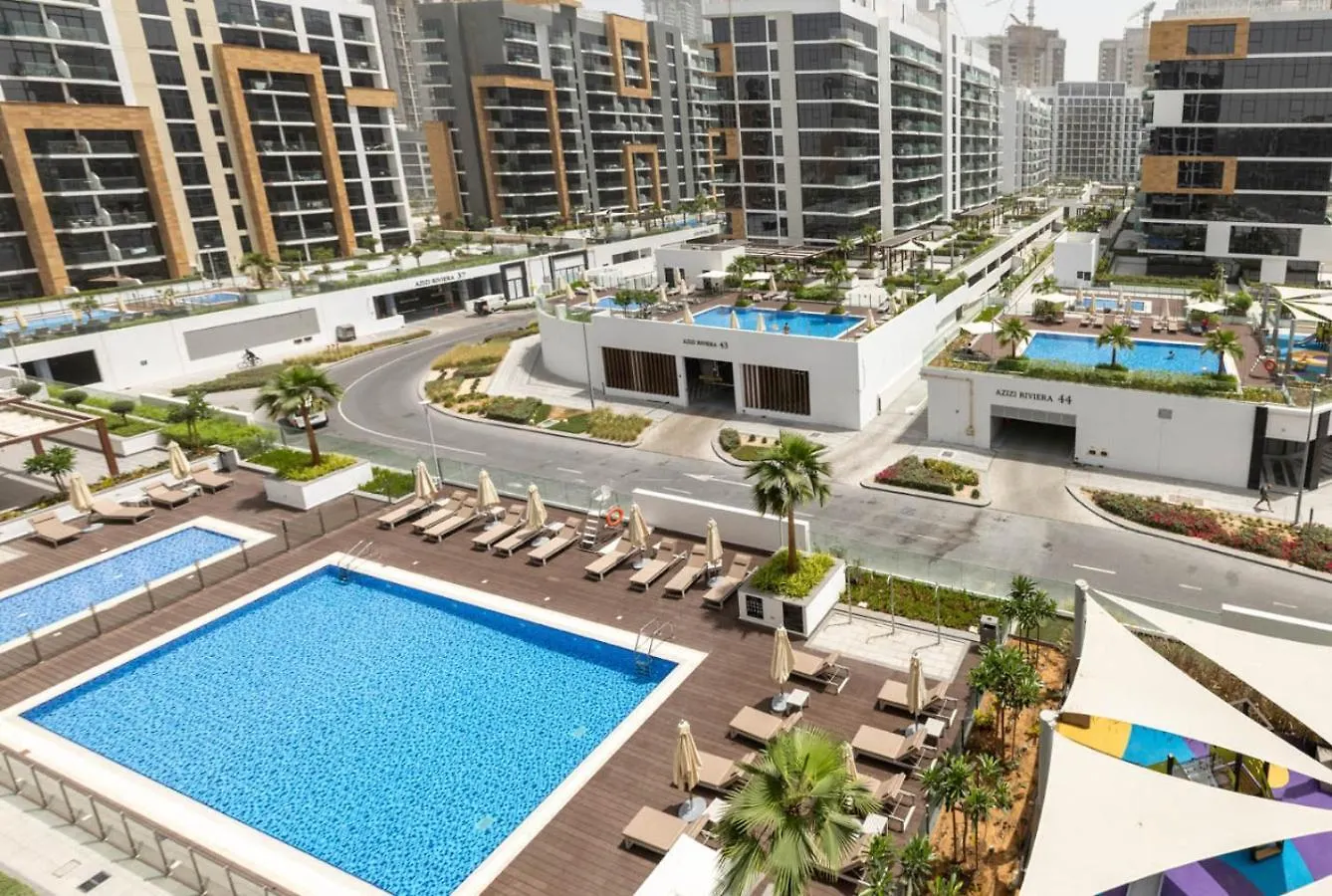 Апартаменты New Cozy Studio With Pool And Gym In Quiet Community Дубай